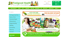 Desktop Screenshot of feelgoodhealth.co.za